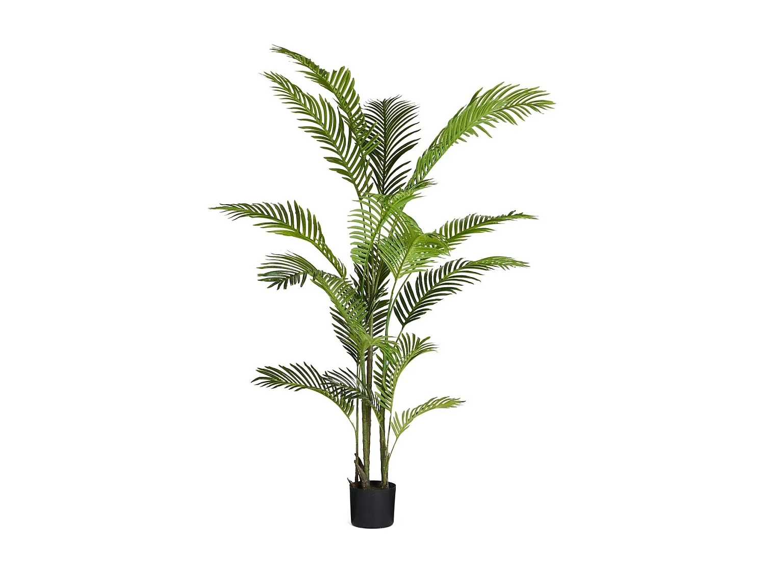 Kunstpflanze mit Topf - H. 150 cm - Palme