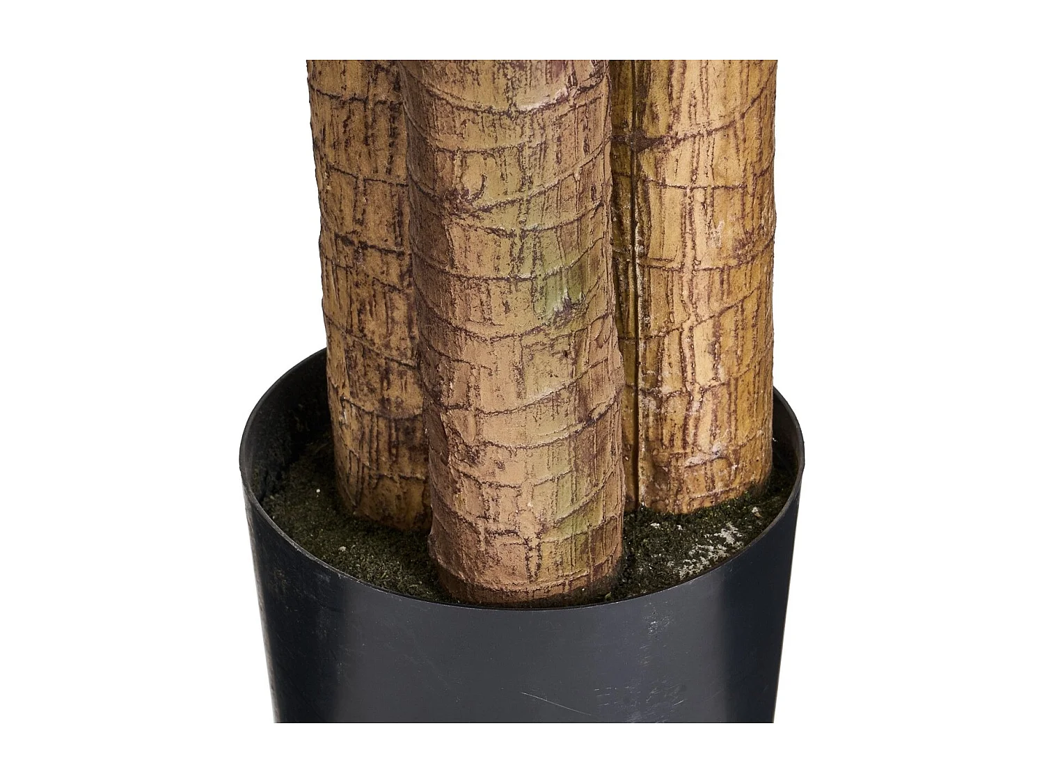 Kunstpflanze mit Topf - H. 155 cm - Dracaena