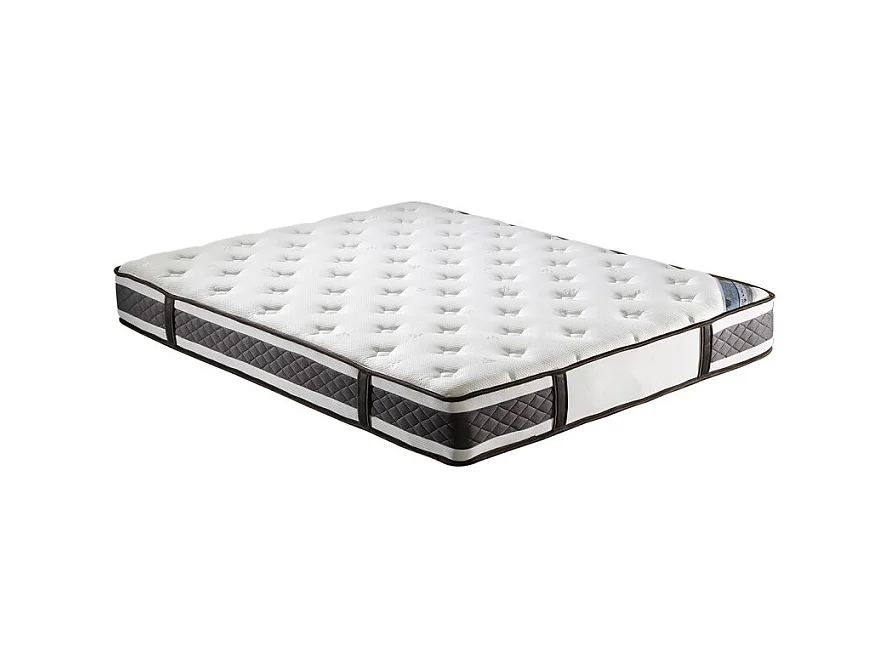 Matelas 90 x 200 cm avec ressorts ensachés - DOUX RÊVES