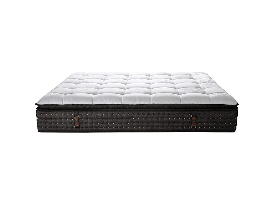 Matelas 180 x 200 cm ressorts ensachés mousse mémoire de forme - LENA