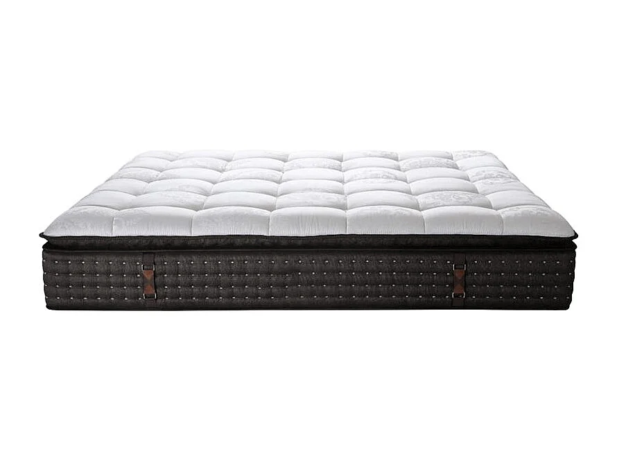 Matelas 180 x 200 cm ressorts ensachés mousse mémoire de forme - LENA