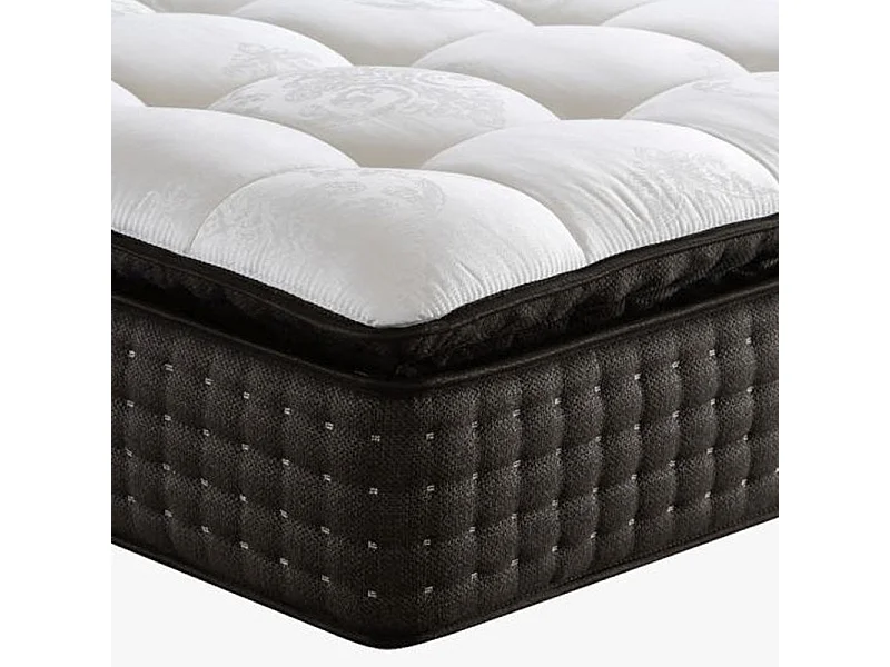 Matelas 180 x 200 cm ressorts ensachés mousse mémoire de forme - LENA