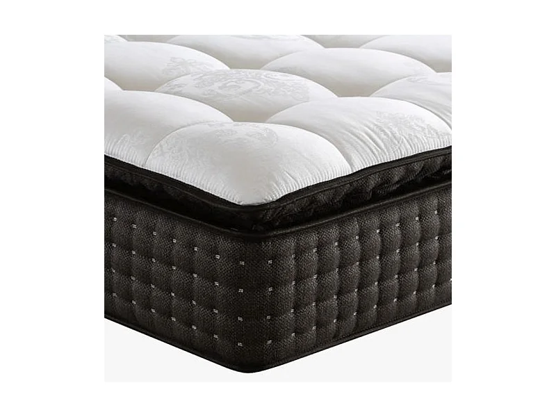 Matelas 140 x 190 cm ressorts ensachés mousse mémoire de forme - LENA