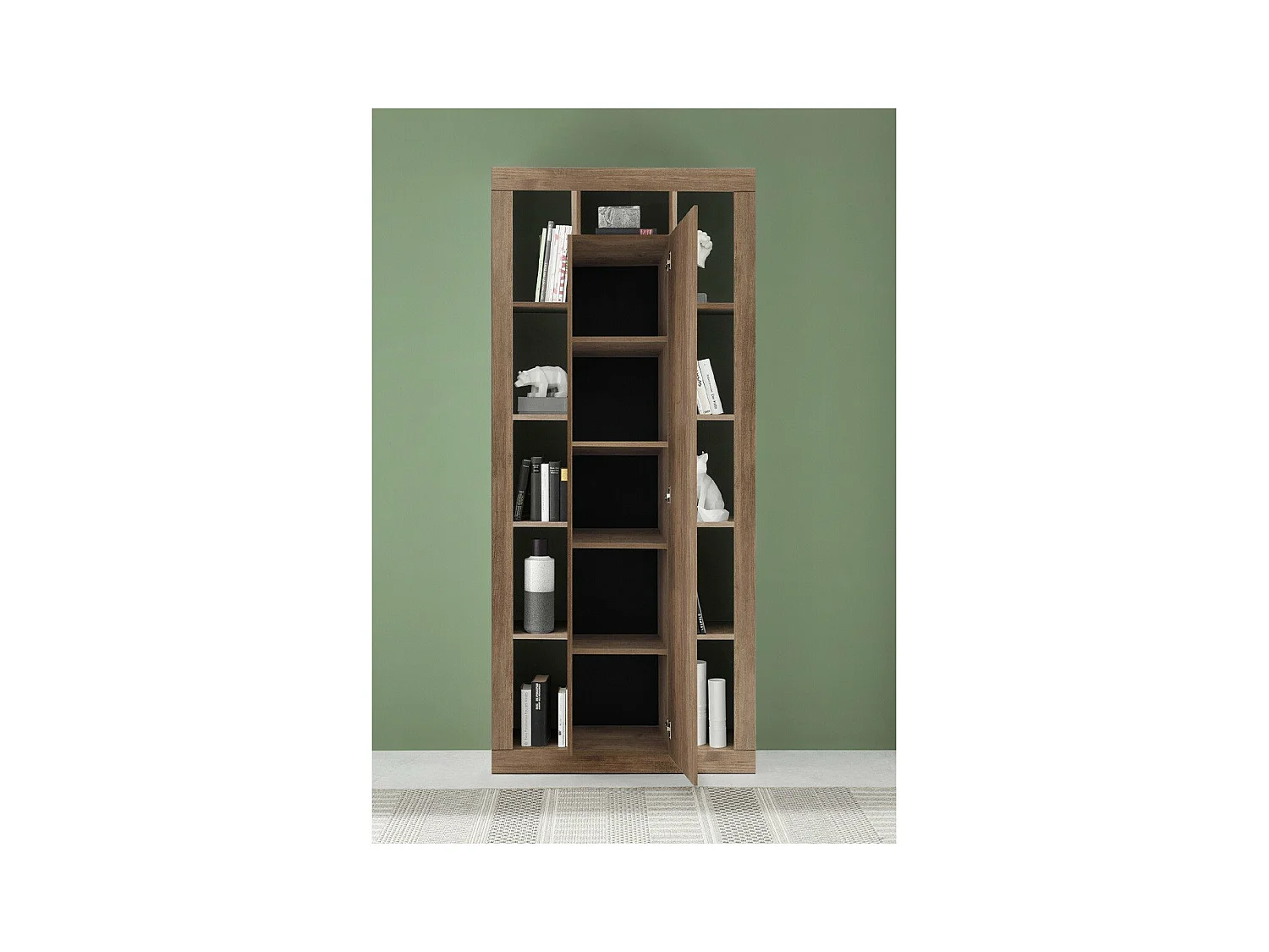 Bibliotheek 1 Deur H217 cm - Rimini