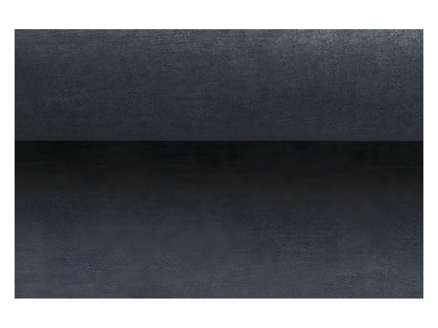 Canapé en tissu luxe 5/6 places BRENNER gris foncé, côté accoudoir gauche