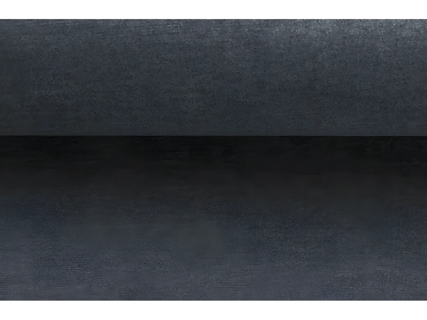 Canapé en tissu luxe 5/6 places BRENNER gris foncé, côté accoudoir gauche