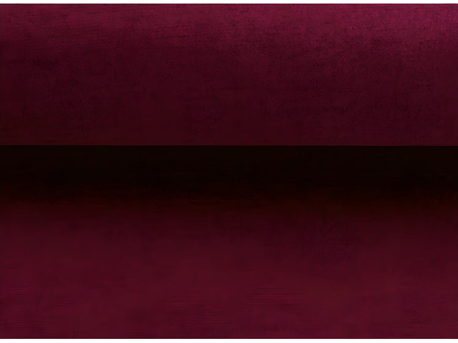 Canapé en tissu luxe 5/6 places BRENNER bordeaux, côté accoudoir gauche