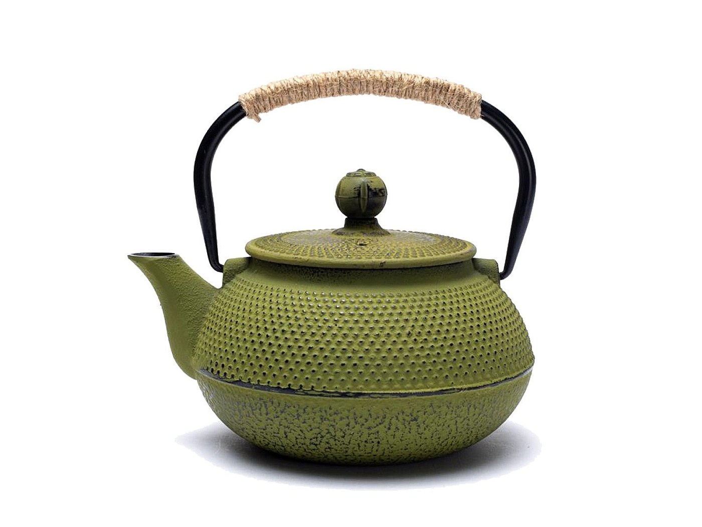 Théière japonaise 1L en Porcelaine Gris Bambou Naturel Yalion