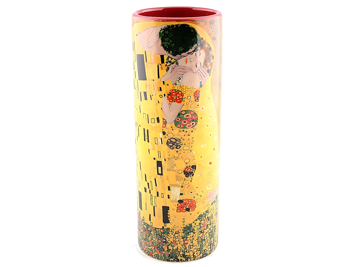 Vase en céramique Allongé Klimt - Le Baiser
