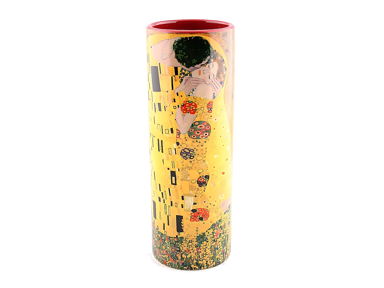 Vase en céramique Allongé Klimt - Le Baiser