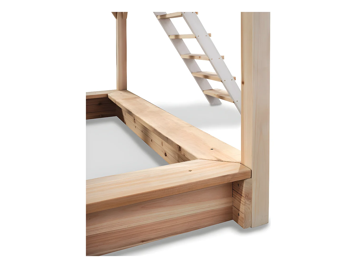 Maisonnette en bois pour enfants Loft 500 Naturel - Exit Toys