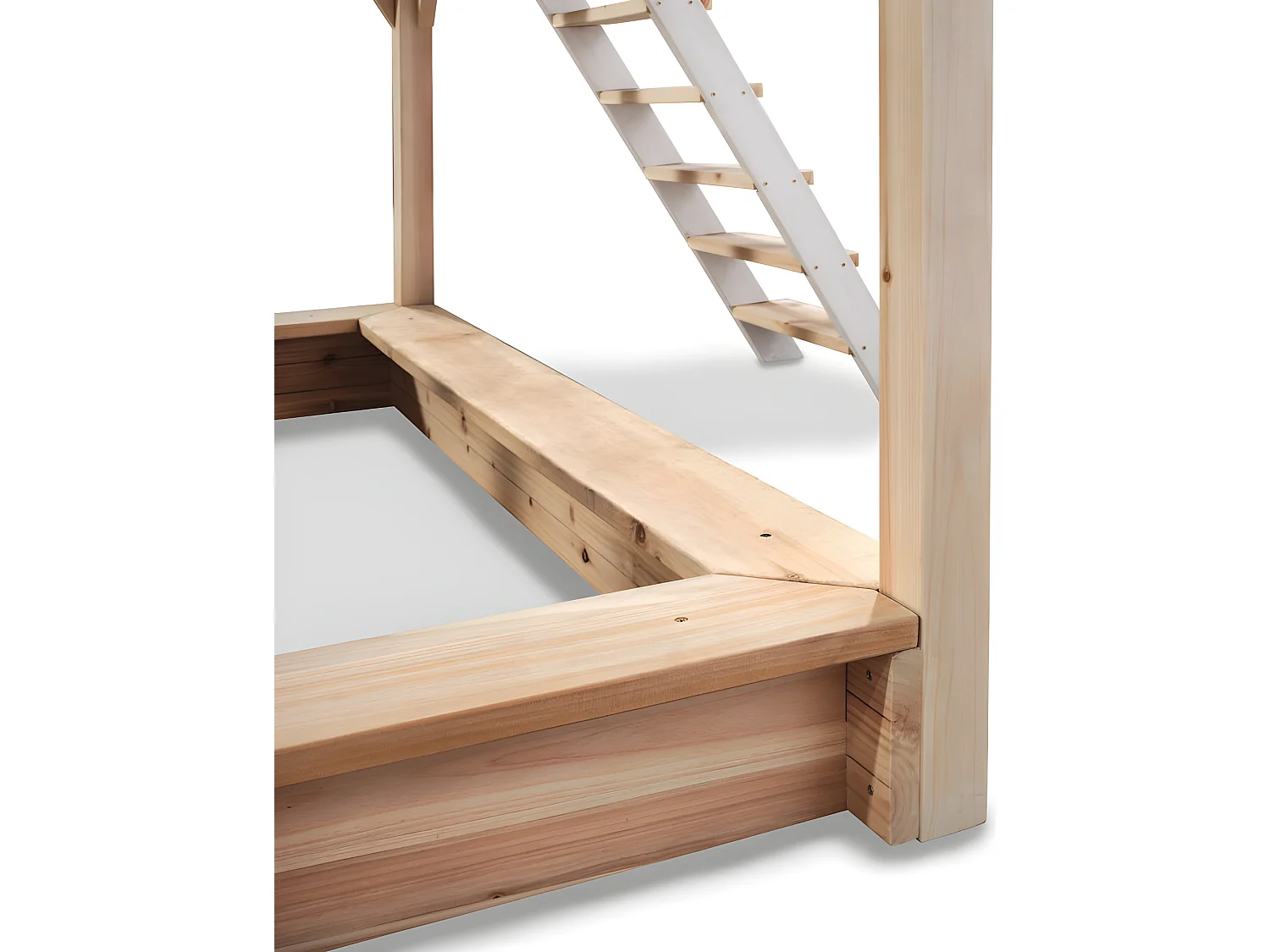 Maisonnette en bois pour enfants Loft 500 Naturel - Exit Toys