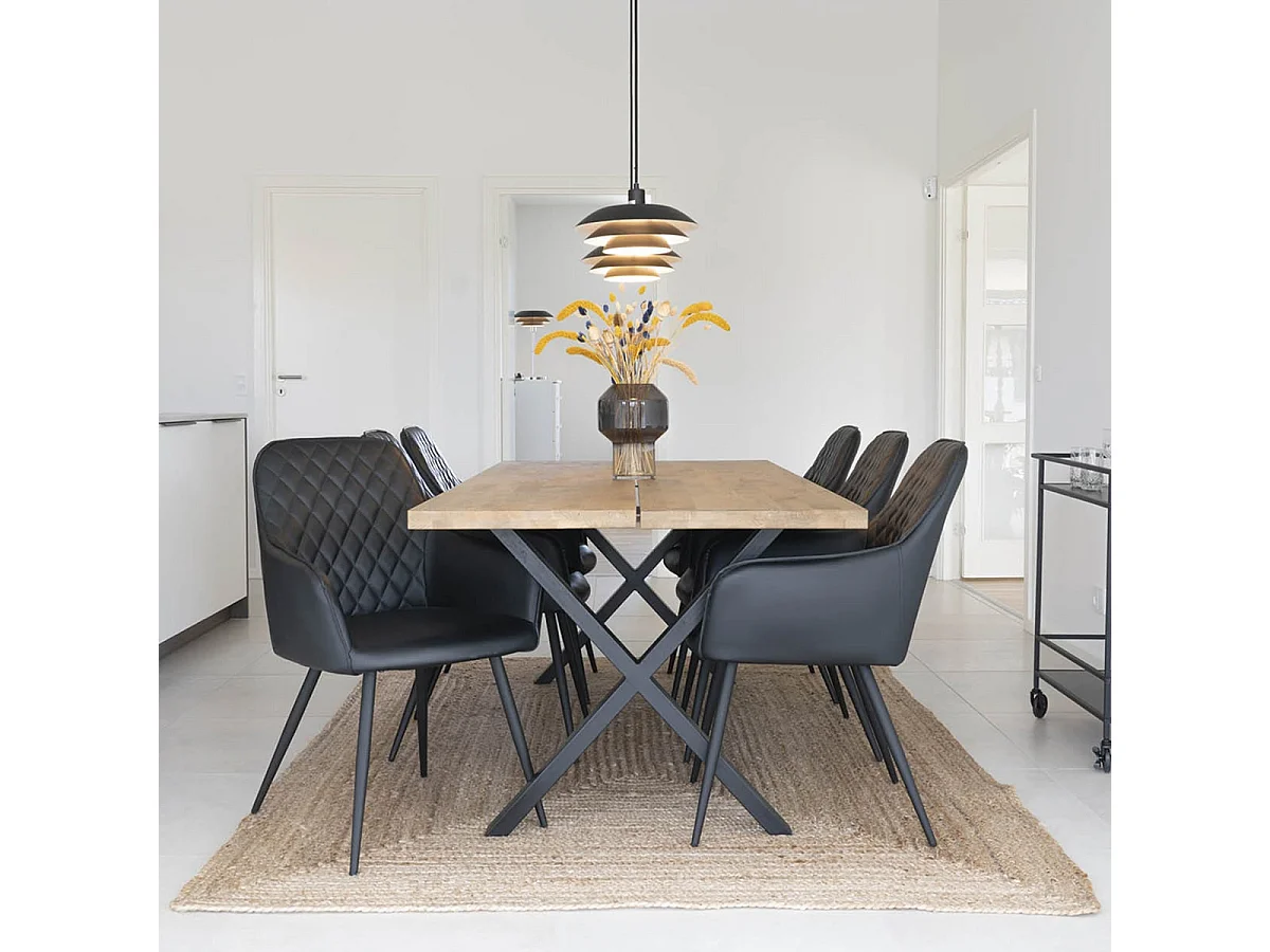 THANE - Tapis 240x180cm en Fibre de Jute Tressé Naturel