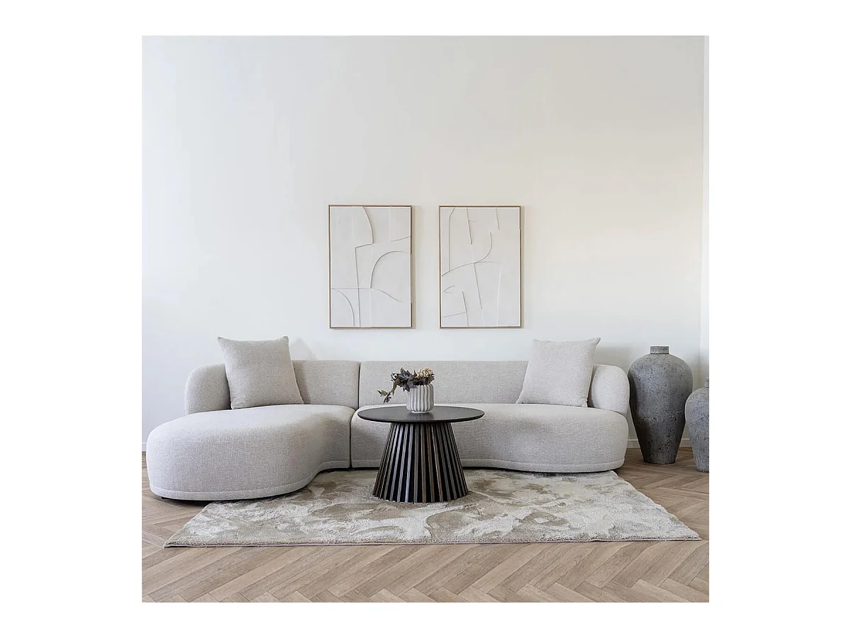 BLOOM - Tapis Doux à Poils Ras Sable 160x230cm