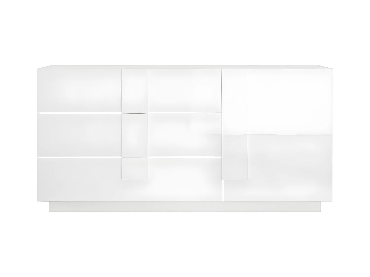 Sideboard mit 3 Schubladen und 1 Tür L182 cm - Jupiter