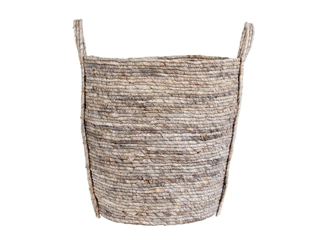 vente unique MASSALA - Panière en fibre de Maïs avec Anses