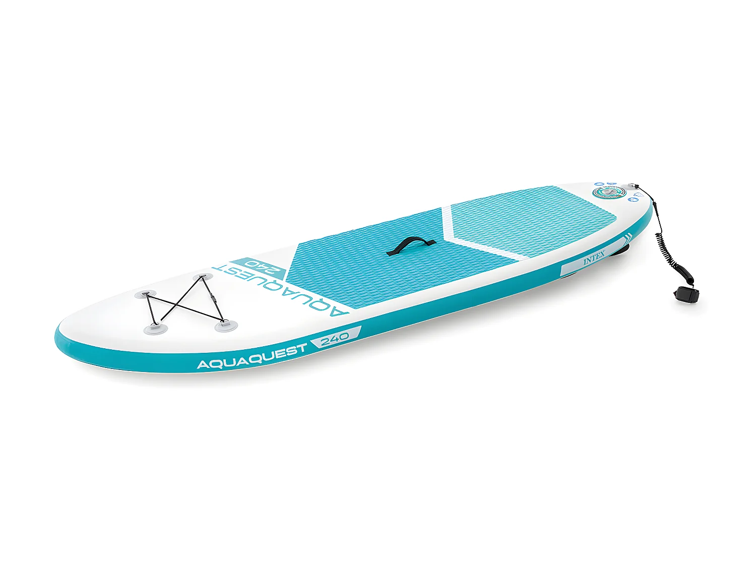Paddle Gonflable "Aqua Quest" 244cm Bleu & Blanc