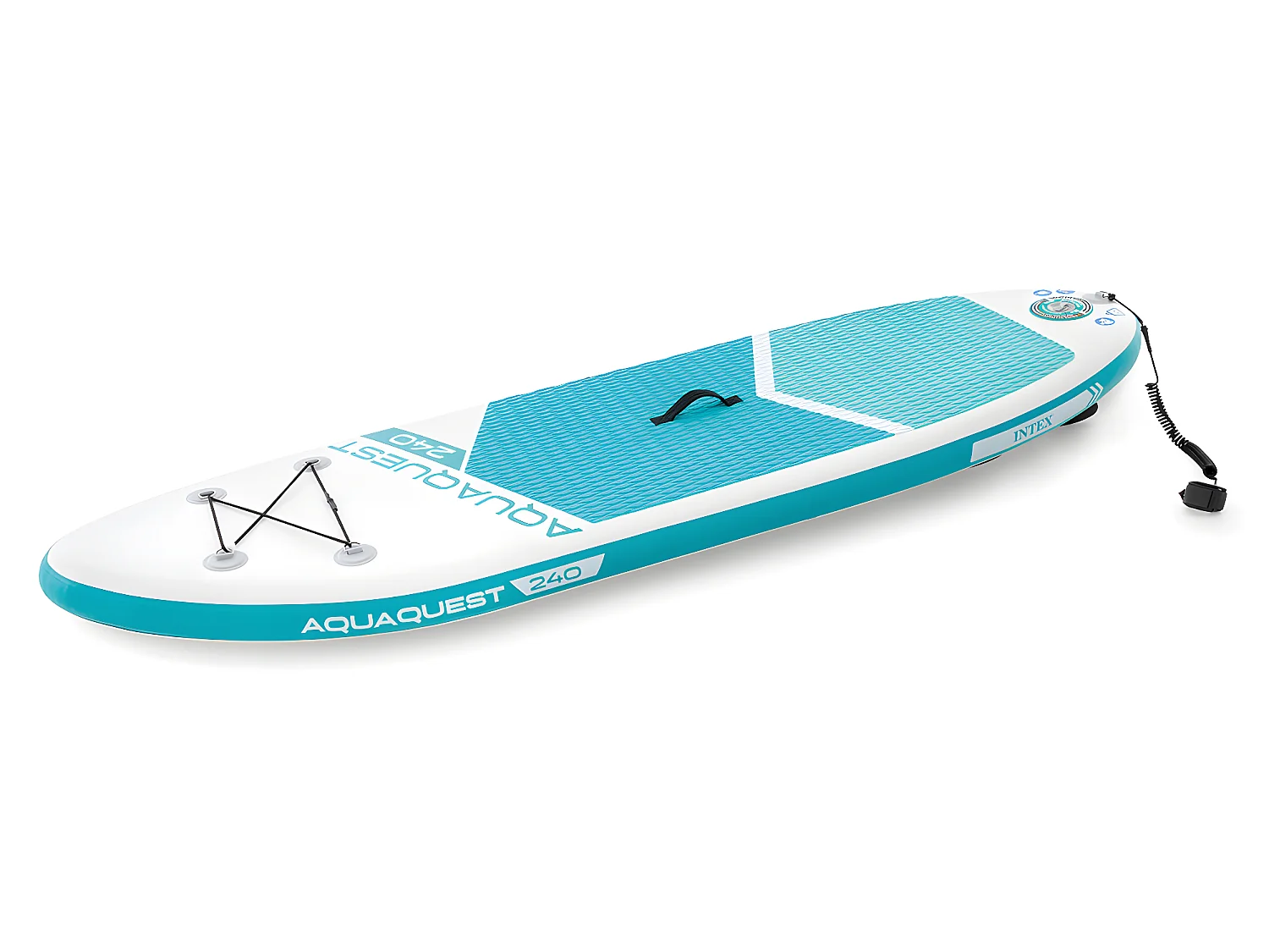 Paddle Gonflable "Aqua Quest" 244cm Bleu & Blanc