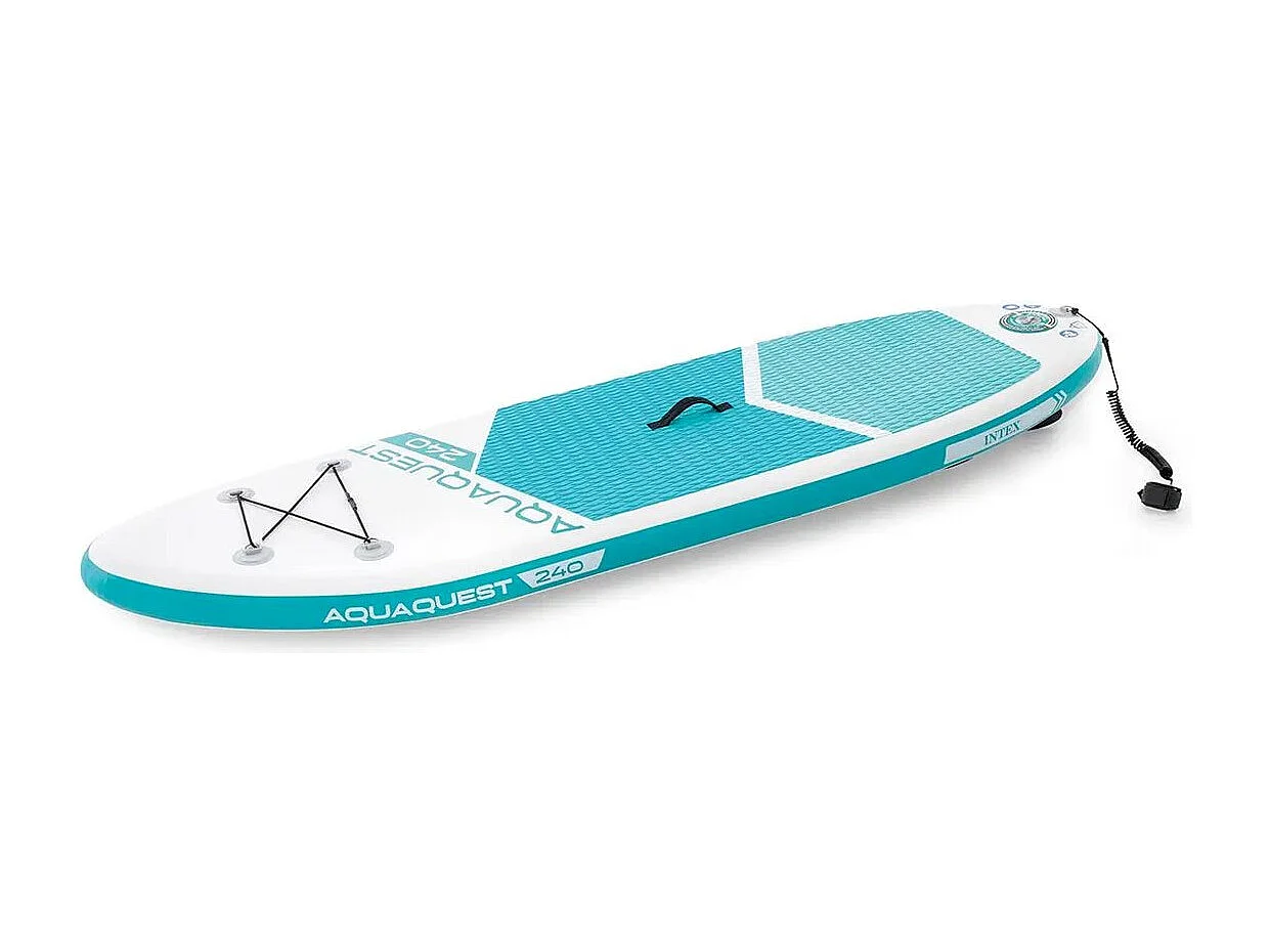 Paddle Gonflable "Aqua Quest" 244cm Bleu & Blanc