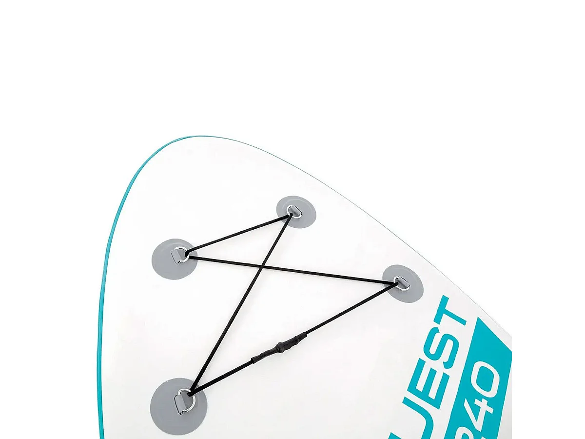 Paddle Gonflable "Aqua Quest" 244cm Bleu & Blanc