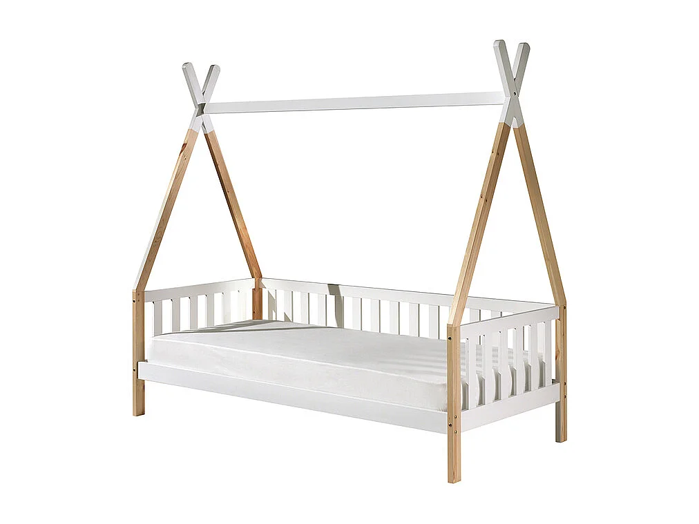 Letto Tipi con box estraibile e cornice