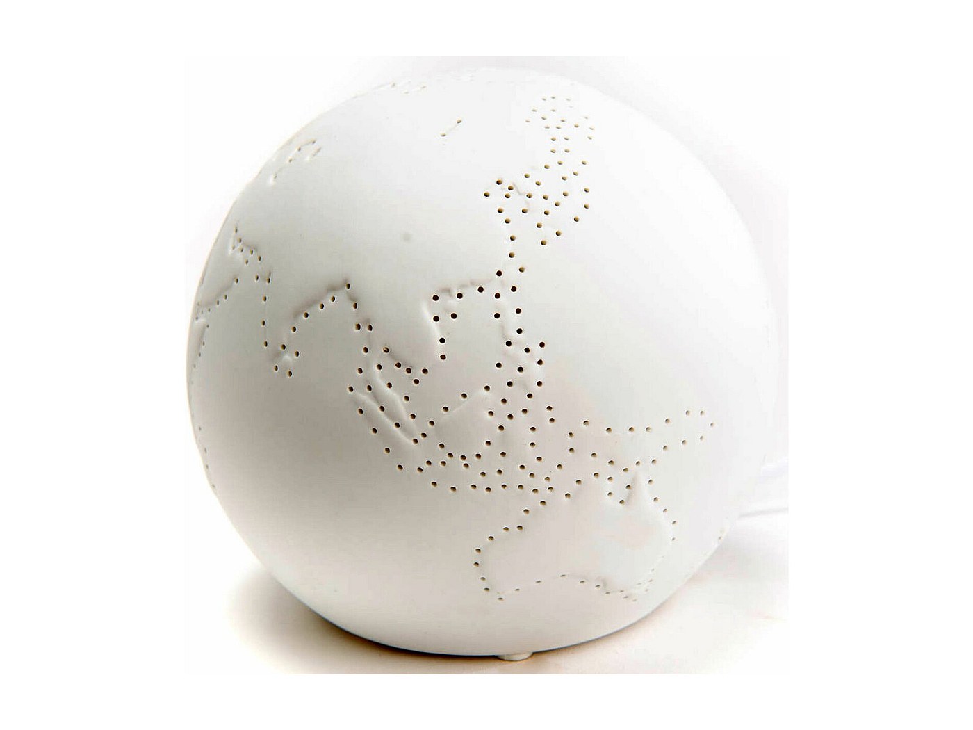 Lampe Monde porcelaine