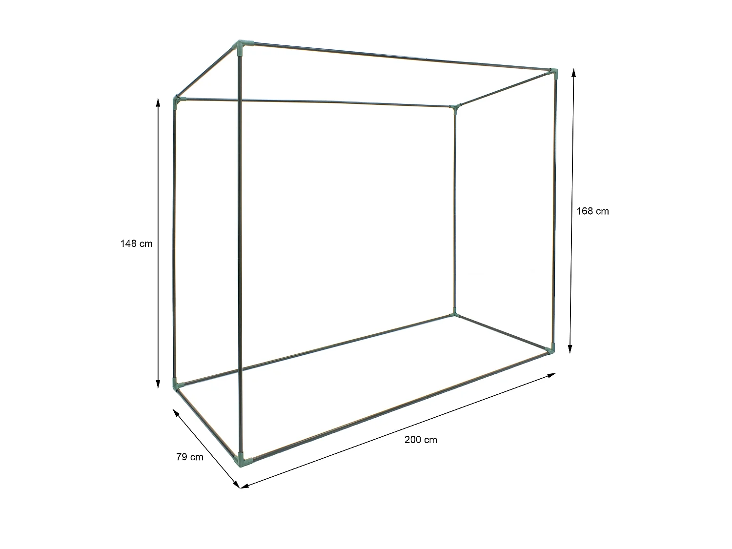 2x Serre de jardin tomate/plante/toutes cultures ECD Germany