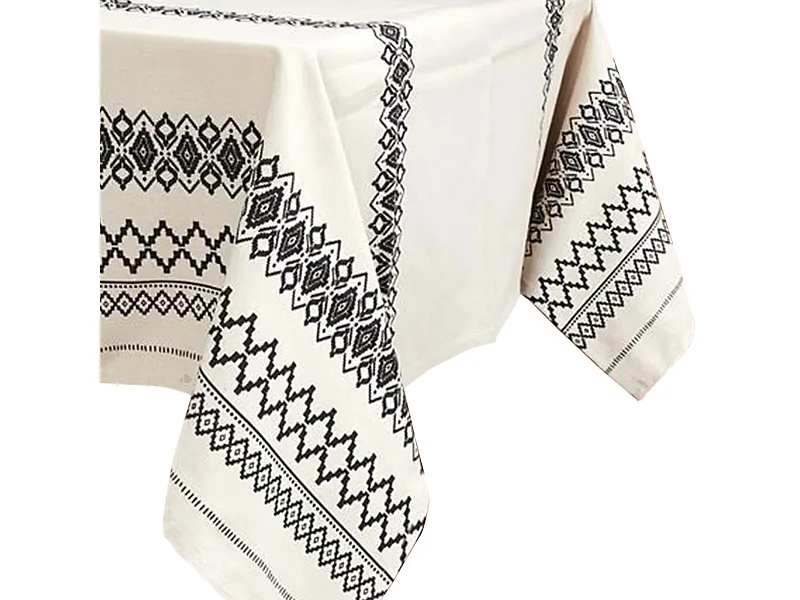 Nappe rectangle 140x250 cm INDIA beige