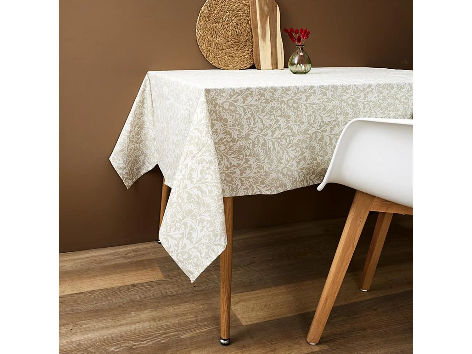 Nappe rectangle 140x250 cm LISA beige
