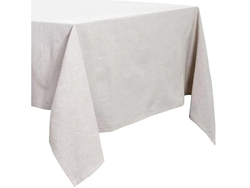 Nappe rectangulaire UNICO 140x250 cm Beige