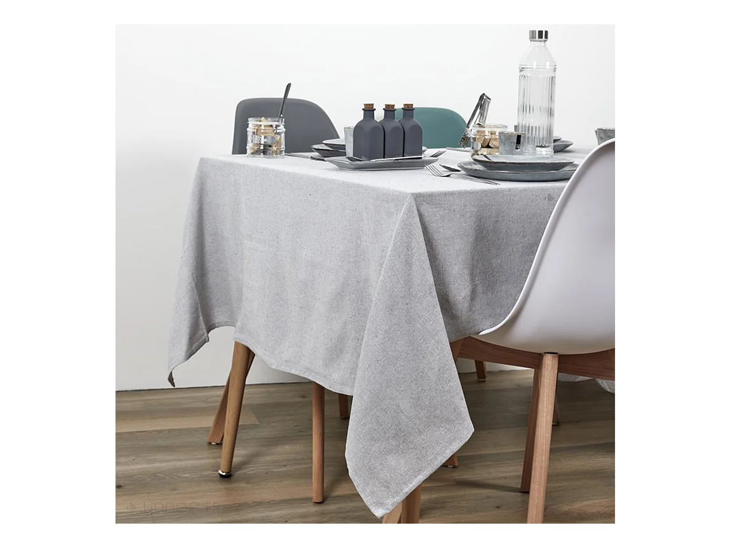 Nappe rectangulaire UNICO 140x250 cm Gris