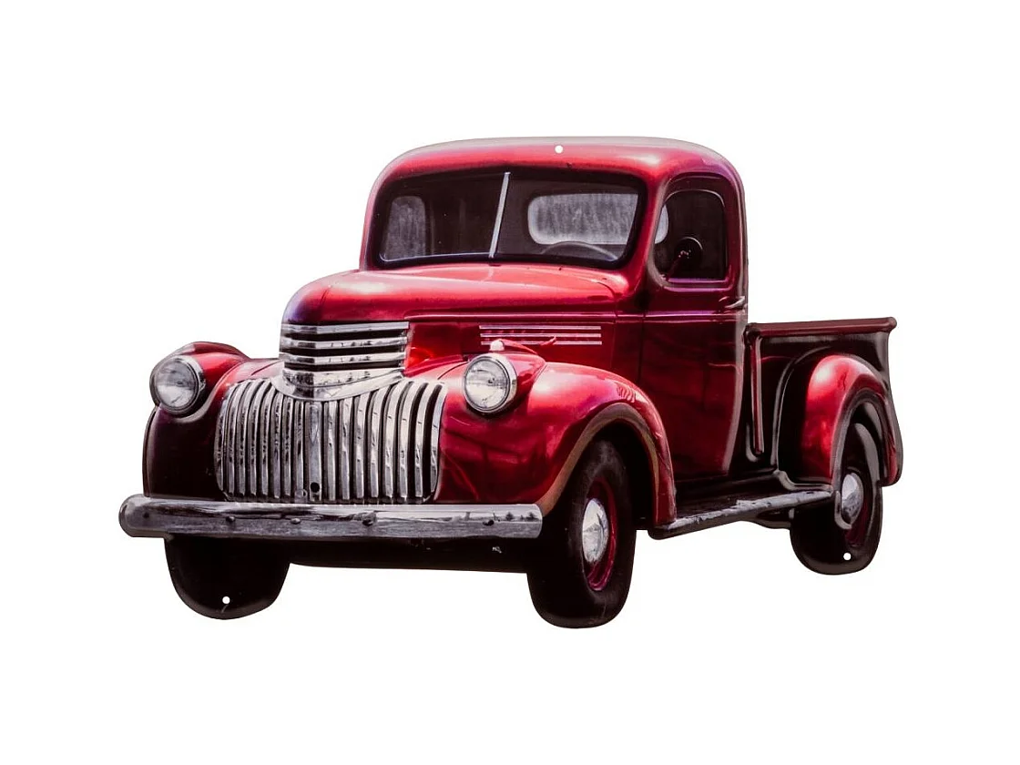 Wanddekorationsplatte aus Metall 35x56x1h cm