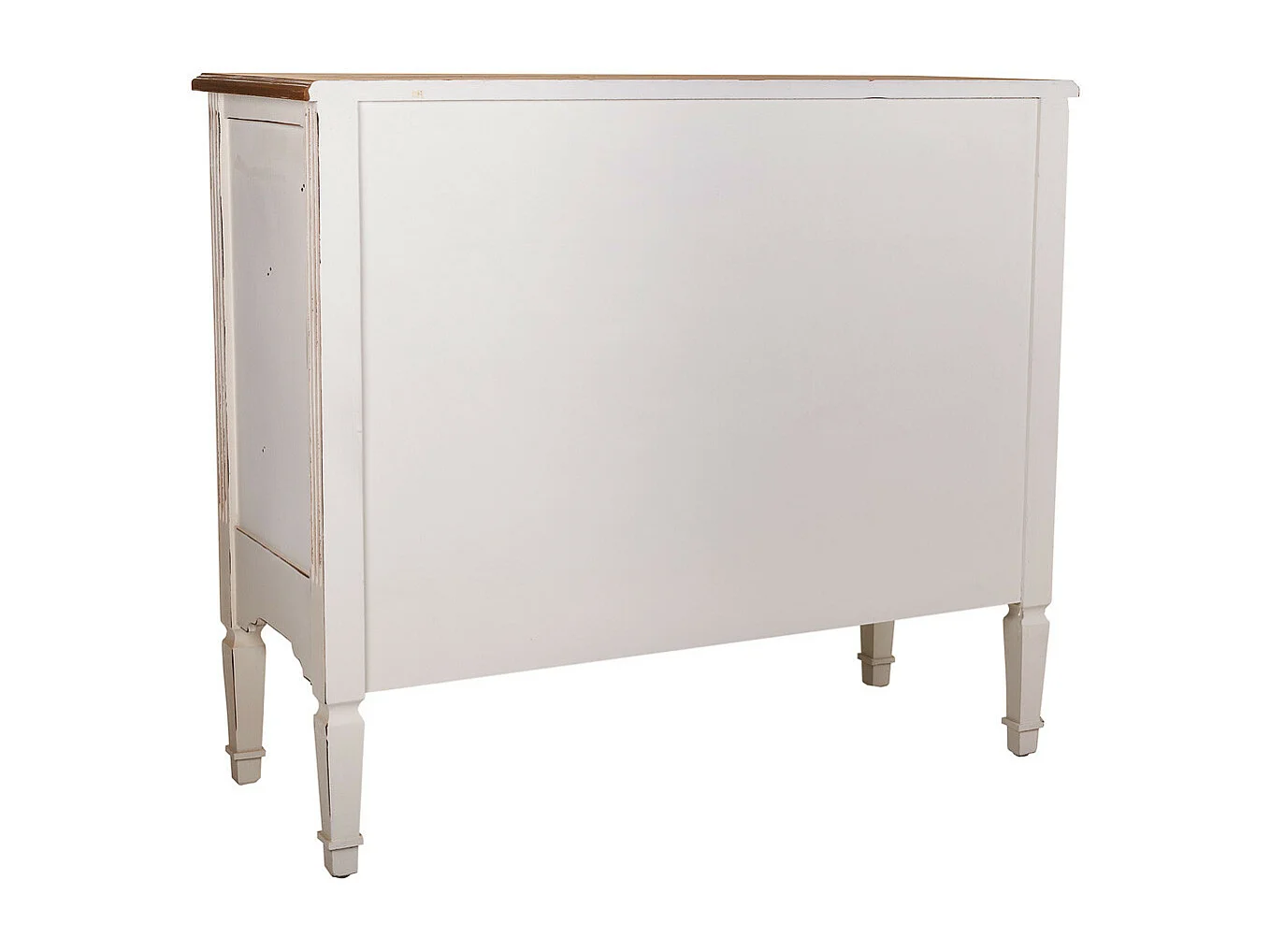 Buffet en bois blanc 100x40x86