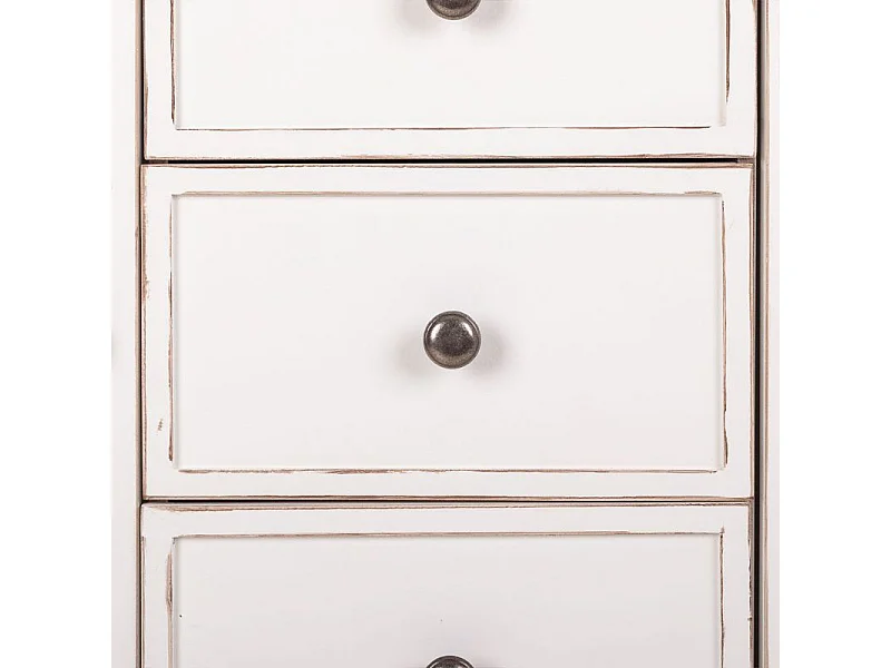 Buffet en bois blanc 100x40x86