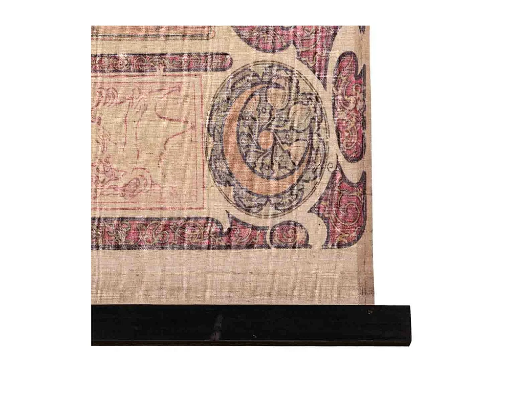 Toile sur parchemin 55x95x1,7 cm