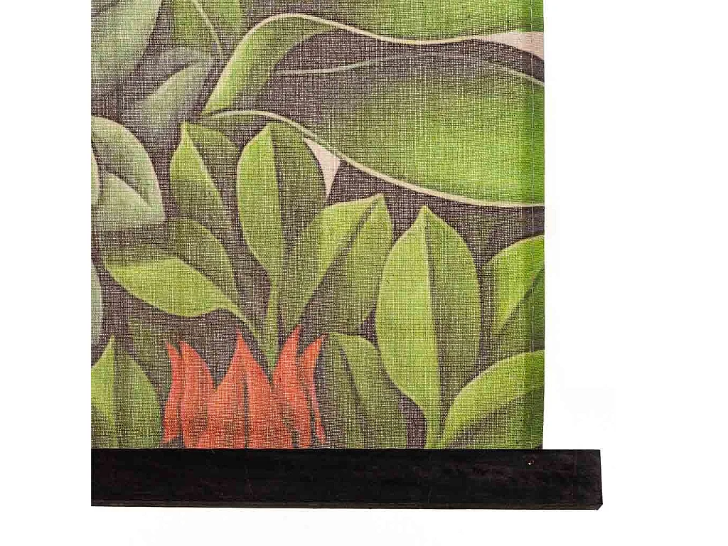 Lona de tecido impressa em pergaminho