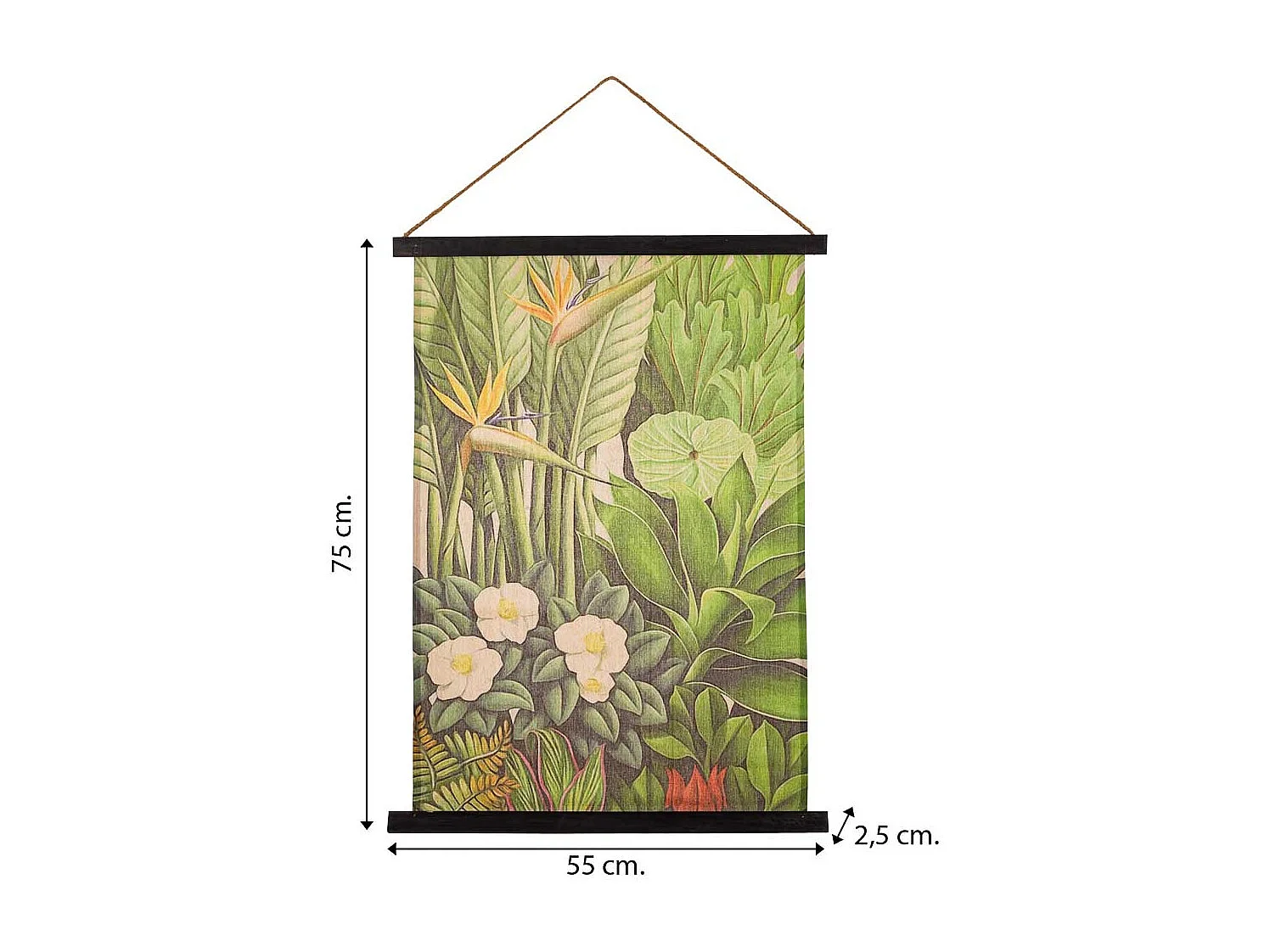 Lona de tecido impressa em pergaminho