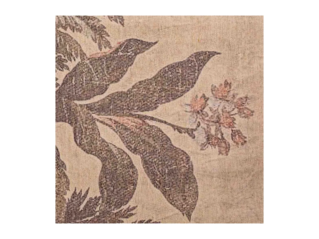 Bedruckte Stoff-Pergamentleinwand