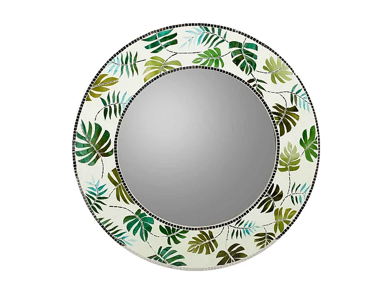 Spiegel mit Mosaik 80x1x80h cm