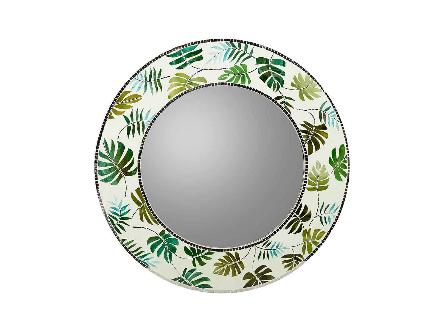 Spiegel mit Mosaik 80x1x80h cm