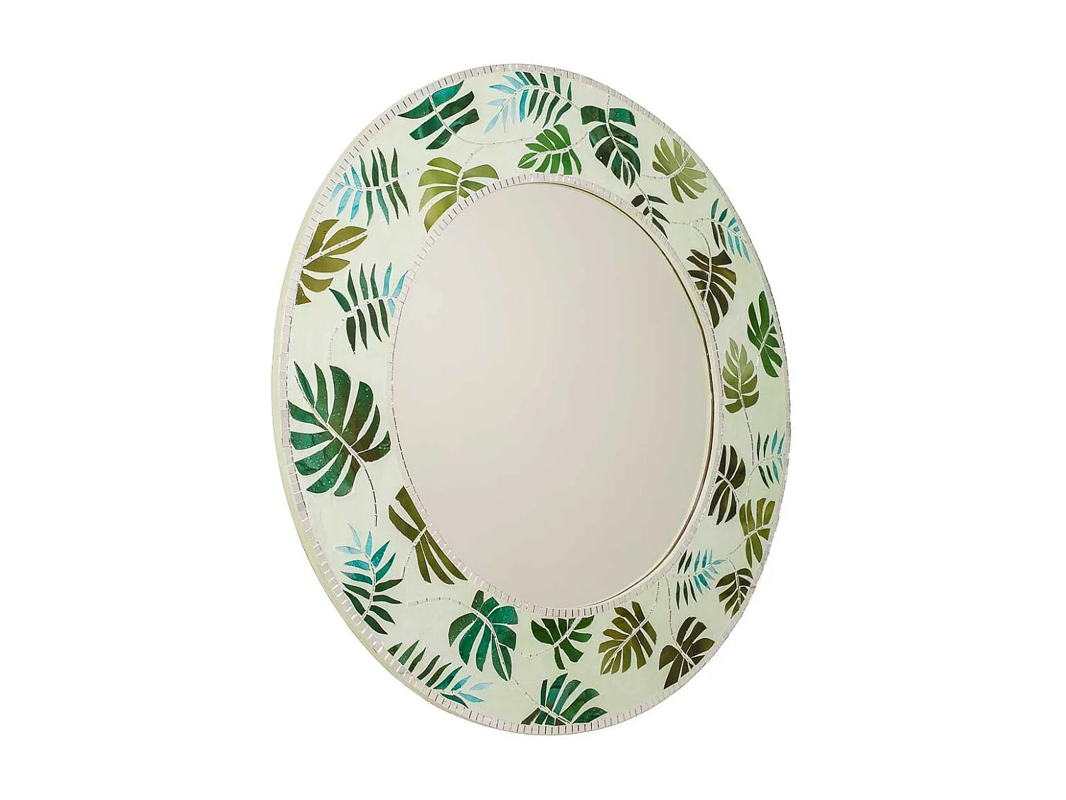 Spiegel mit Mosaik 80x1x80h cm