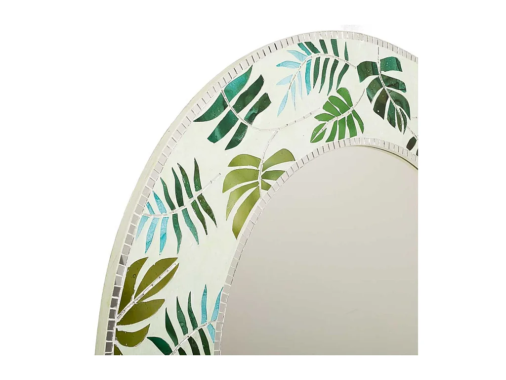 Spiegel mit Mosaik 80x1x80h cm