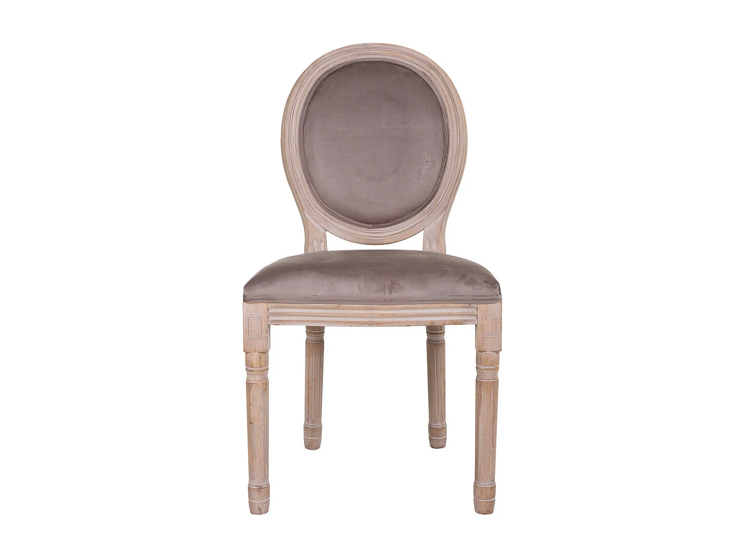 Chaise en bois tapissée 48x46x48/96h cm