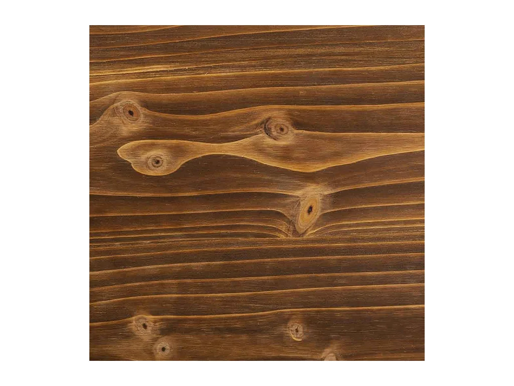 Scaffale in legno marrone e metallo con ruote 98x34x94,5h