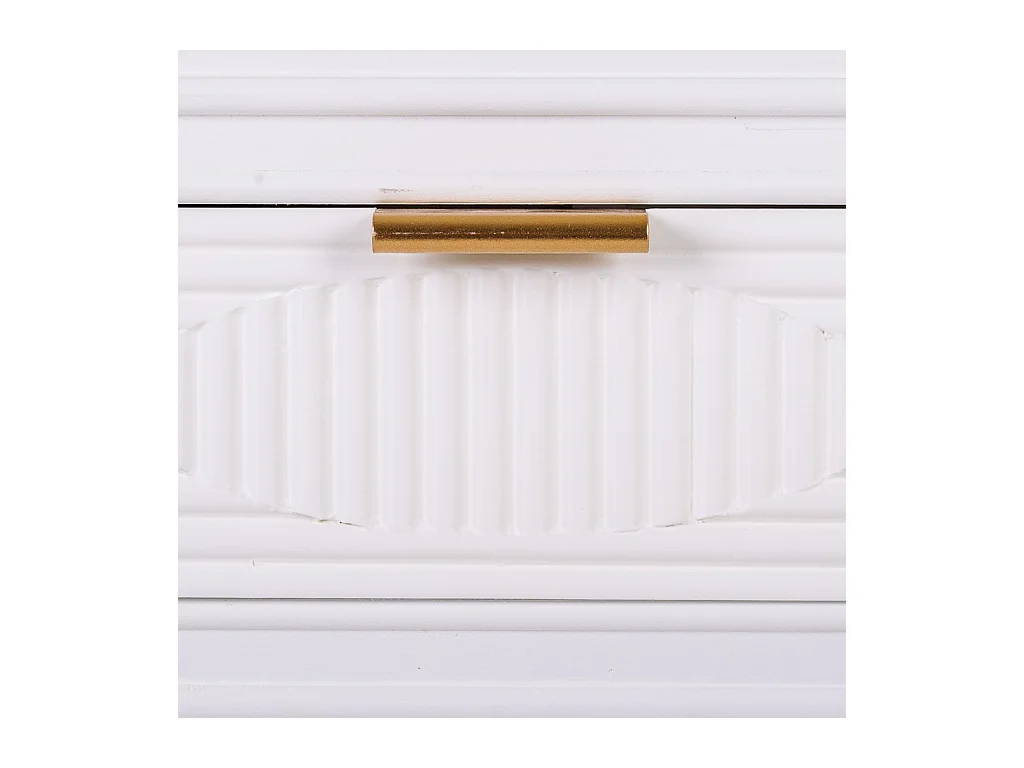 Recibidor de madera blanco 82x41x78