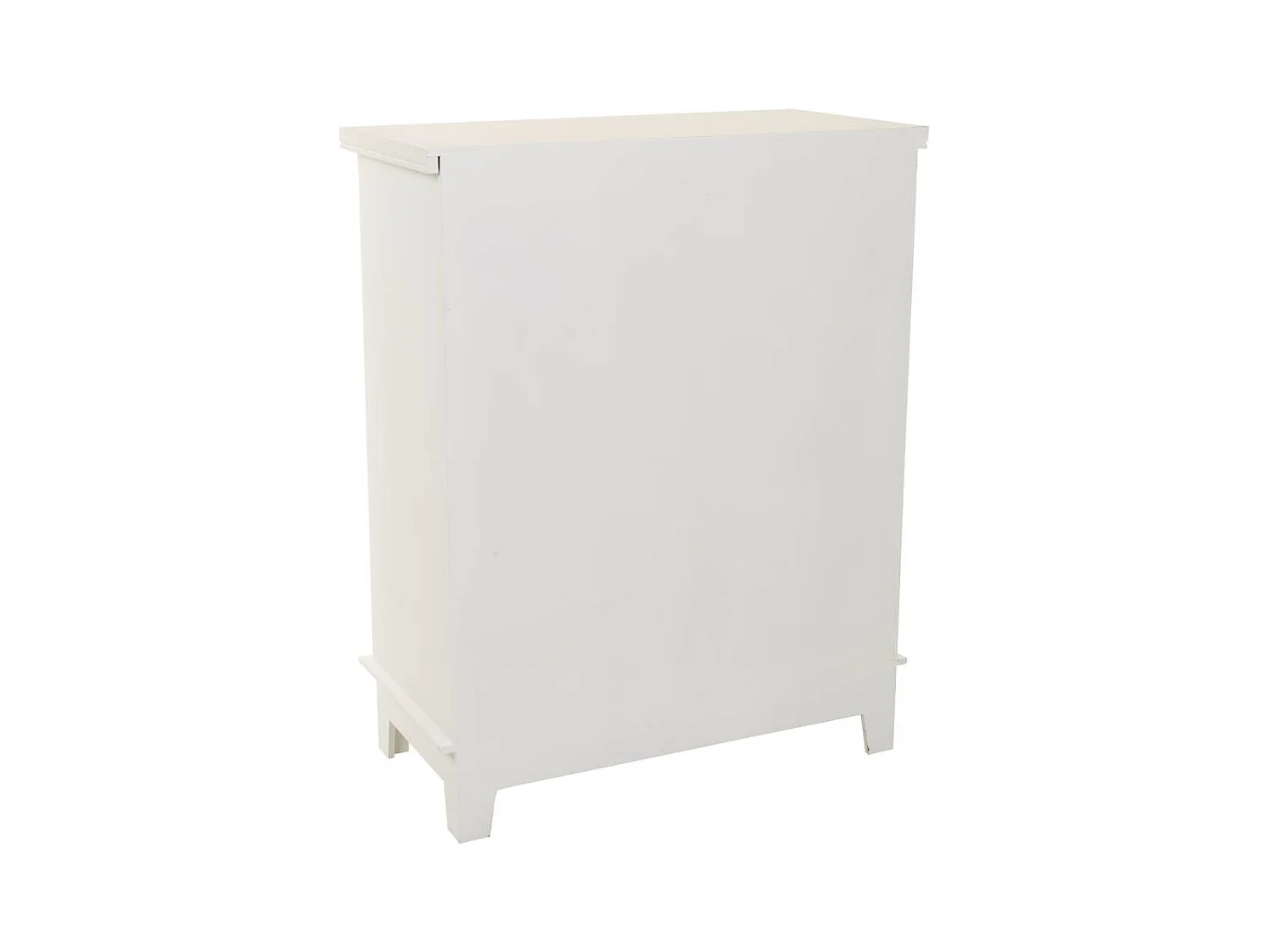 Recibidor de madera blanco 66x32x84