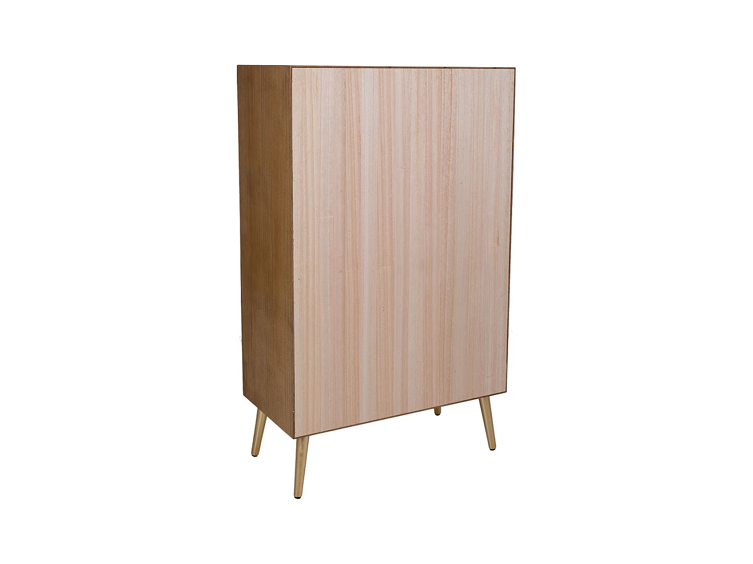 Armoire en bois marron 76x42x125h