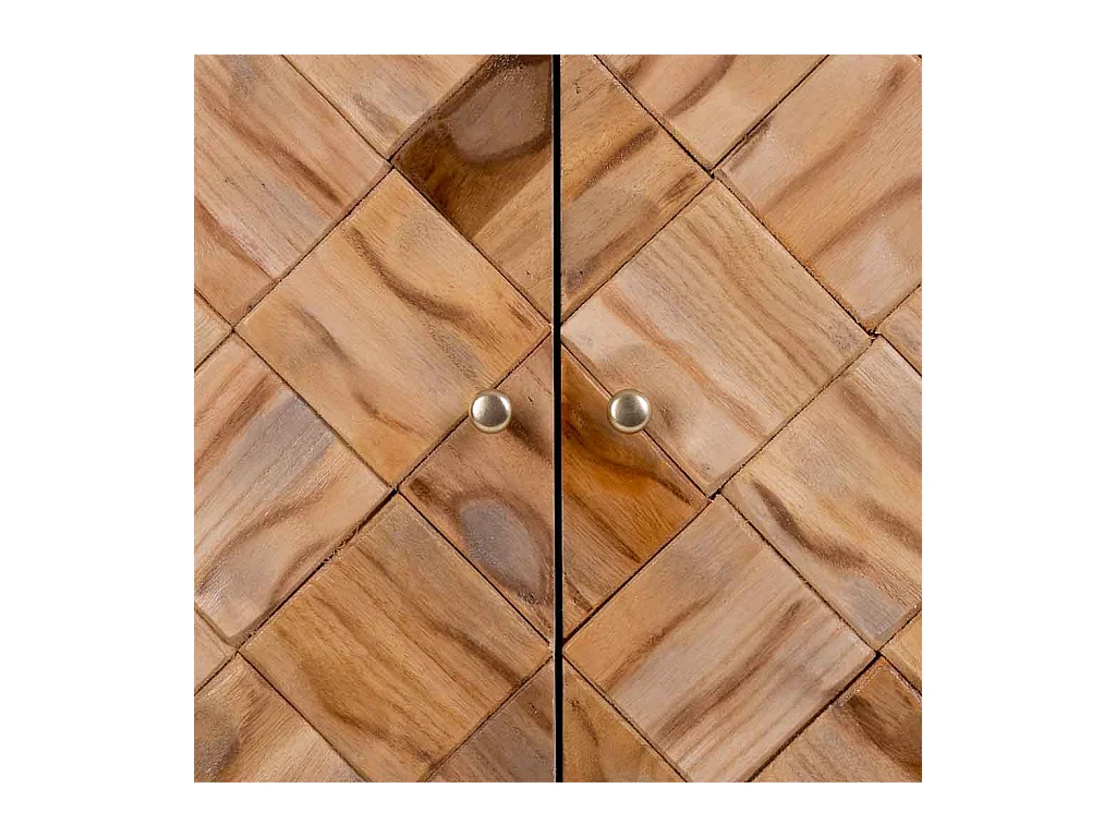 Armoire en bois marron 76x42x125h