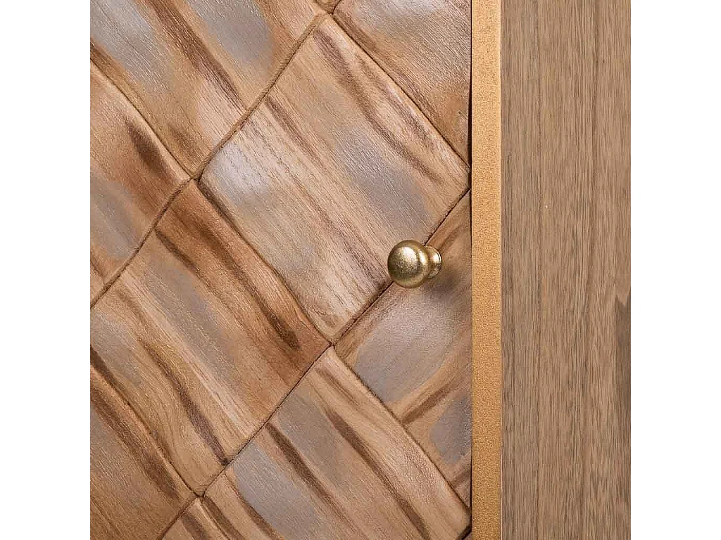 Armadio in legno marrone 40,5x37x139,5h