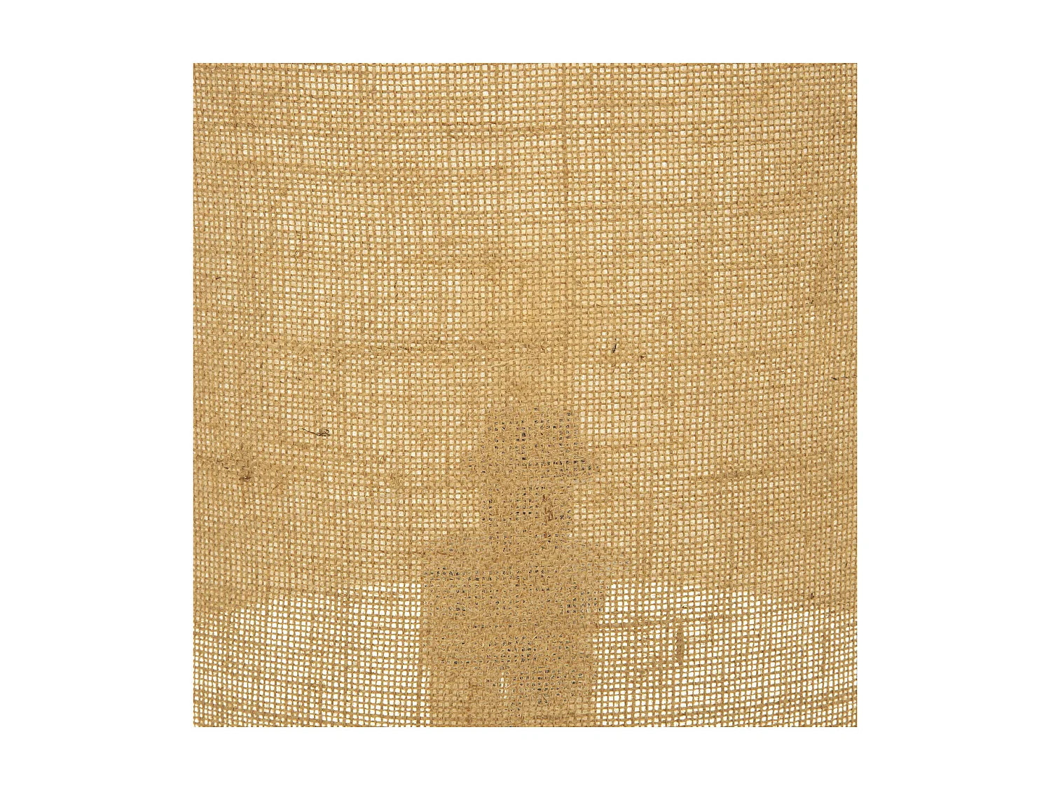 Lampadaire Trépied en Bois de Peuplier et Abat-jour en Coton H 151 cm